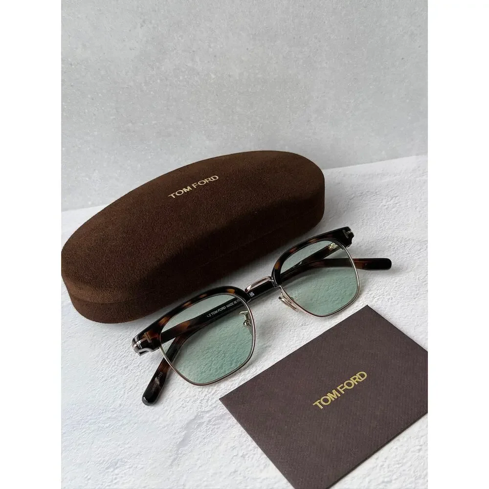 NEW Tom Ford FT1119-D Sunglasses in Brown Green Lens $550